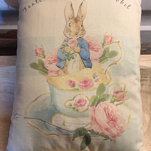 Vintage Gingham Peter Rabbit Beatrix Potter Easter Bowl Fillers Pillow Tucks Ornies , Ofg, HAFAIR, DUB, STATTEAM