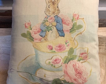 Vintage Gingham Peter Rabbit Beatrix Potter Easter Bowl Fillers Pillow Tucks Ornies , Ofg, HAFAIR, DUB, STATTEAM