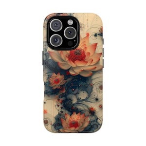 Floral Phone Case: Impact-Resistant Dual Layer Protection