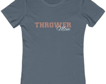 Thrower Mom Women's boyfriend-T-shirt