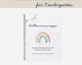 Willkommensmappe Kindergarten PDF | Eingewöhnung Kita Elterninfo | Checkliste Kita Start | Portfolio & Regeln | Kita Download