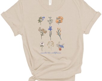 Consider The Wildflowers | Tee | Adult