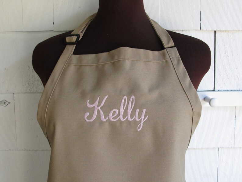 Personalized Apron Apron With Name Monogrammed Apron Etsy