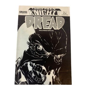 Southern Knights Dread Halloween Special #1 (1988) Indie B&W VF