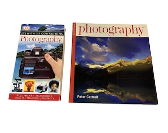Photography Book Lot Tom Ang Eyewitness + Peter Cattrell Techniques Guides
