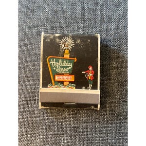 Vintage Holiday Inn Matchbook Unstruck Retro Design The Nations Innkeeper