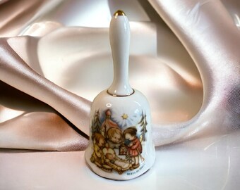 Hummel Berta Christmas Bell Joyous Celebration Porcelain 1990 Germany