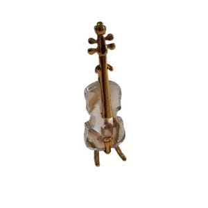 Swarovski Crystal Figurines Violin - Etsy