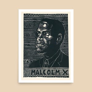 Vintage Poster Malcolm X