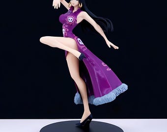 Boa Hancock Figure, 20cm One Piece Anime Girl Statue, Anime PVC Model, Collectible Figurine, Gift for Kids, Anime Room Decoration
