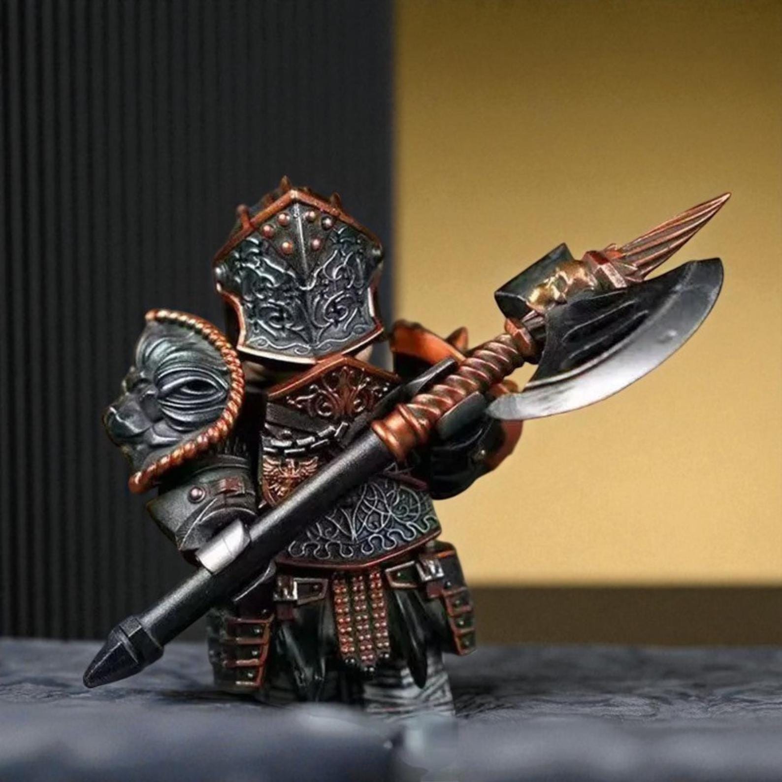 Black Knight 12 Inch Medieval Knight Action Figures Medieval Black Knight  Action Figure Evil Fantasy Villain, image size:1588x1588