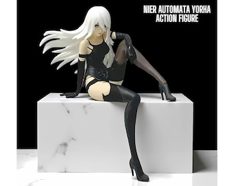 Nier Automata Yorha Action Figure, 15CM Action Figure Girl Model, Battle Android Style PVC Figure, Anime-Inspired Collectible Decoration Toy