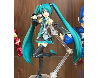 Hatsune Miku Anime Figure,  Miku Anime Figure , 14cm Anime-Inspired Vocaloid Doll, Jointed PVC Action Figure Cute Decor,  Anime Gift
