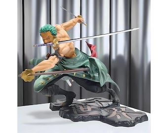 Roronoa Zoro Action Figure,  Zoro Piece Figure , Zoro piece huge figure,  10cm Anime-Inspired Swordsman Action Figure, Model Toy, Gifts