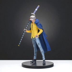 Trafalgar D. Water Law Action Figure , One Piece Wano Country PVC Anime Figurine Toy, Collectible Model Gift for Kids & Fans