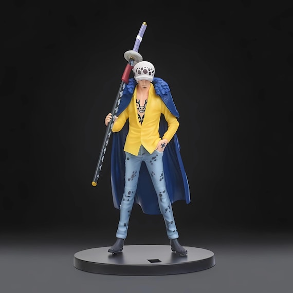 Trafalgar D. Water Law Action Figure , One Piece Wano Country PVC Anime Figurine Toy, Collectible Model Gift for Kids & Fans