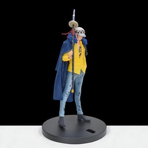 Trafalgar D. Water Law Action Figure , One Piece Wano Country PVC Anime Figurine Toy, Collectible Model Gift for Kids & Fans