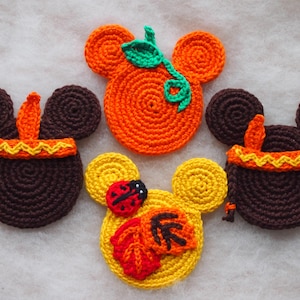 The Autumn Mouses crochet patterns