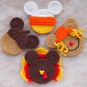 The Autumn Mouses crochet patterns