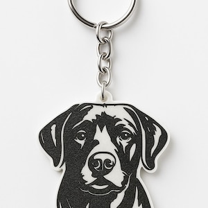 Llavero de labrador