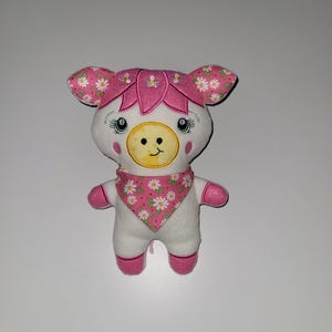 Pony Stuffie Pink Pony Plush Soft Toy Cute Cuddly Chibi Horse Plushie Girl Pony  Ready to Ship