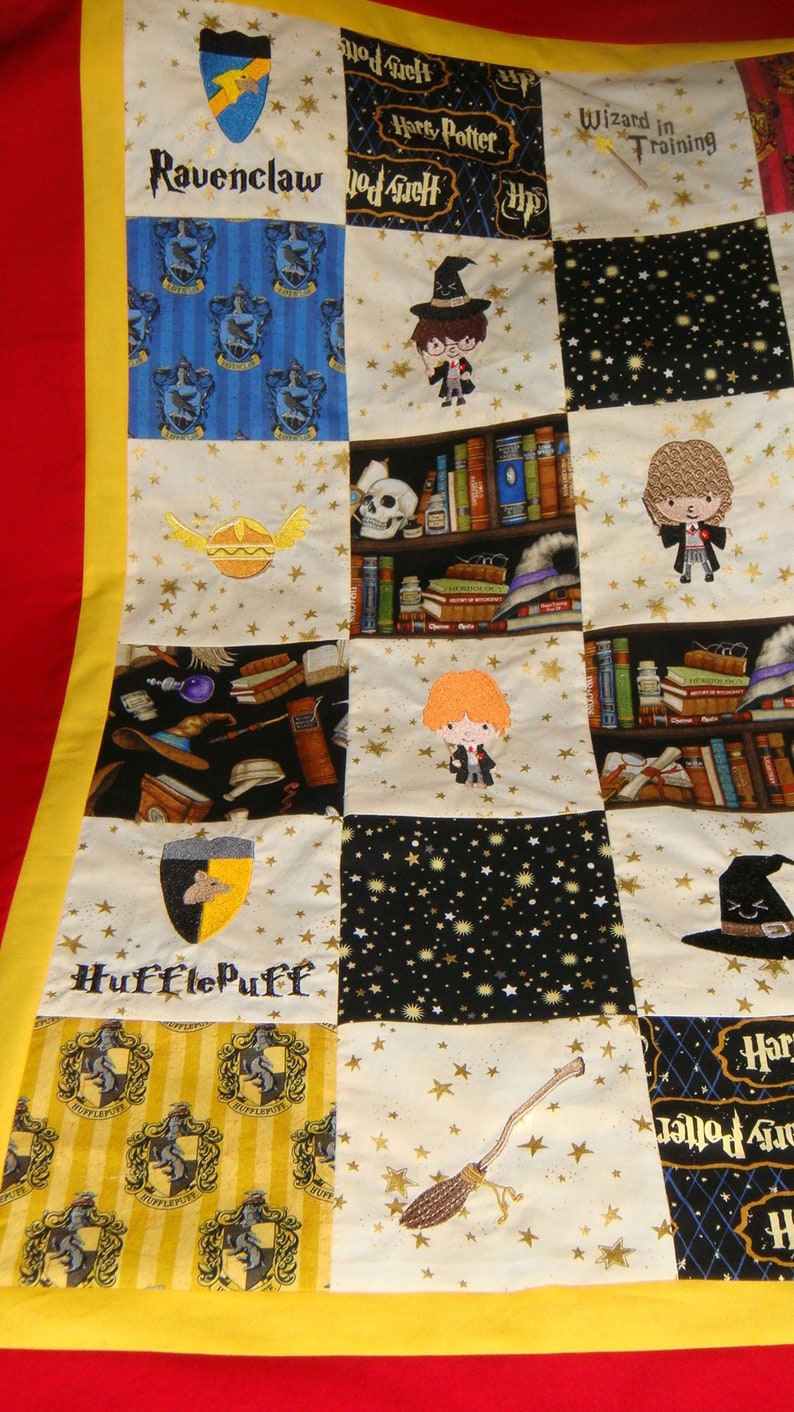 Harry Potter Baby/Toddler Quilt Made to order choose Etsy