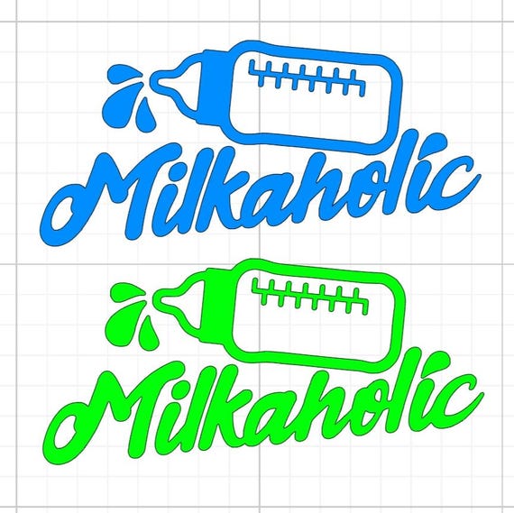 milkaholic monster love mommy sign vinyl sticker car van race car truck glass home wall office gifts all sizes colours