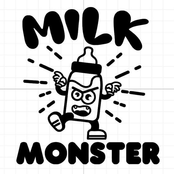 milk monster love mommy sign vinyl sticker car van race car truck glass home wall office gifts all sizes colours