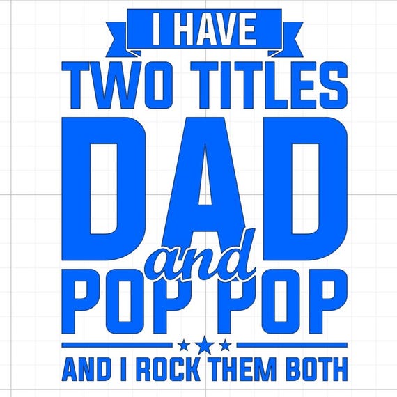 pop pop papa dad daddy i rock them both father vinyl sticker Funny car van race car truck glass home wall office gifts 20+colours