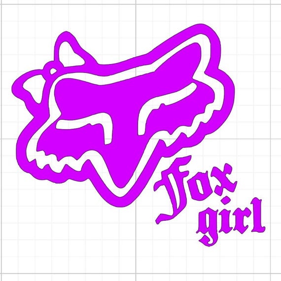 fox girl racing bumper sticker back off vinyl sticker Funny stickers car van race car truck glass home wall office gifts