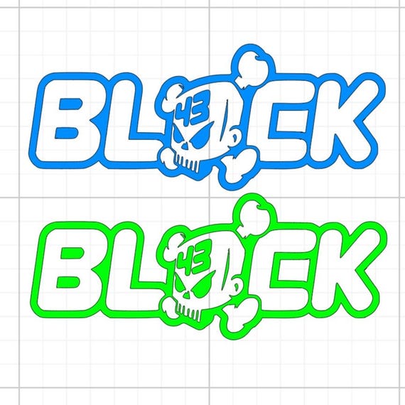 ken block hoonigan 43 bumper sticker back off vinyl sticker Funny stickers car van race car truck glass home wall office gifts
