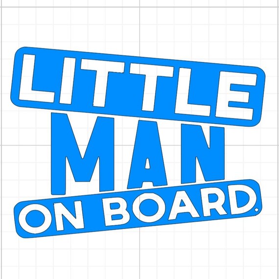 little man on board bumper sticker back off vinyl sticker Funny stickers car van race car truck glass home wall office gifts