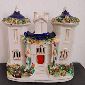 Staffordshire pottery Victorian house 19 Century