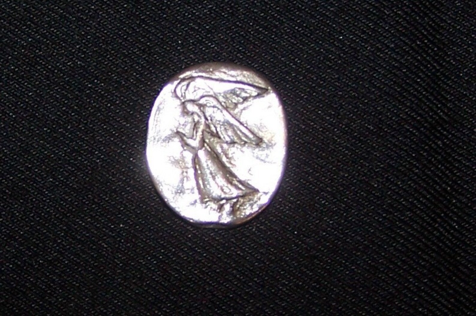 10 Pewter Pocket Angel Coins tokens with cards Etsy