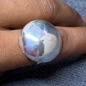 Silver Balls Ring - 925 Sterling Silver - Sterling Sphere Ring