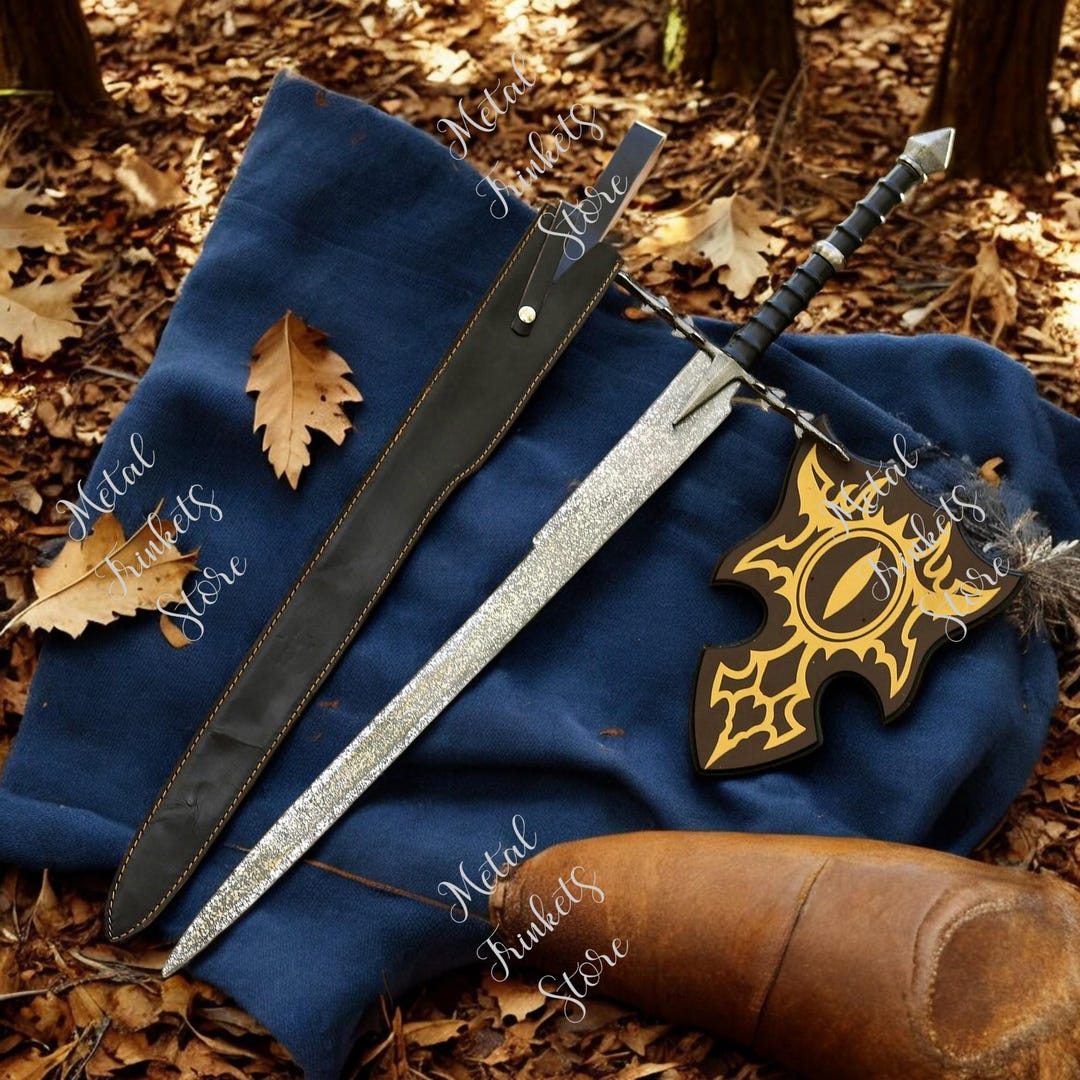 Ringwraith Sword From LOTR | Nazgul Dark Blade Collectible | Witch-king ...