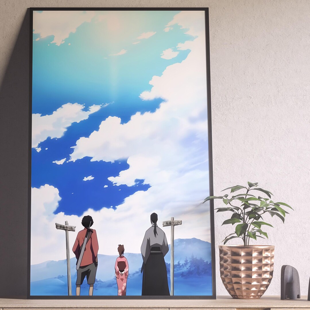 Samurai Champloo Poster, Samurai Champloo Anime Poster, Samurai ...