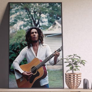 Affiche Bob Marley, impression Bob Marley, art mural Bob Marley, décoration d'intérieur Bob Marley, cadeaux Bob Marley, Bob Marley pour elle et lui