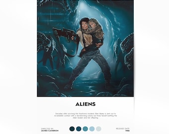 エイリアン 映画 ビンテージ ポスター 記念品 シガニー ウィーバー