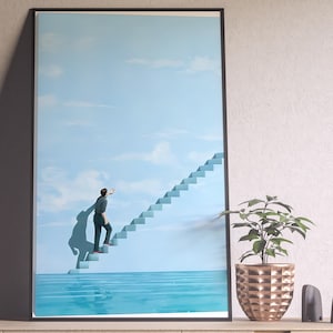 The Truman Show Poster, The Truman Show Filmplakat, Peter Weir, Filmplakat, Vintage Plakat, Minimalistische Kunst, Midcentury Plakat, Sie Für Ihn