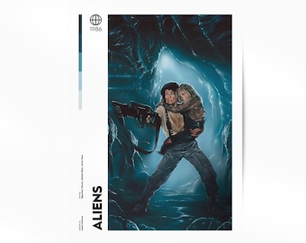 エイリアン 映画 ビンテージ ポスター 記念品 シガニー ウィーバー 