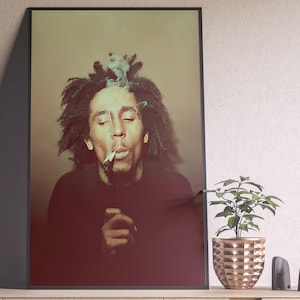 Affiche Bob Marley, impression Bob Marley, art mural Bob Marley, décoration d'intérieur Bob Marley, cadeaux Bob Marley, Bob Marley pour elle et lui