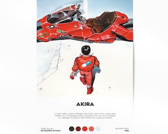 AKIRA（大友克洋）限定ポスター - スペイン直輸入 - 新品 約50 x 40 cm