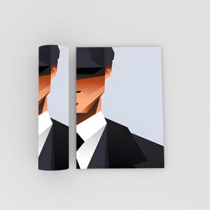 Peaky Blinders Poster, Peaky Blinders Print, Peaky Blinders Wall Art, Peaky Blinders Home Decor, Peaky Blinders 2013 Tv SERİUS Gifts,Her Him