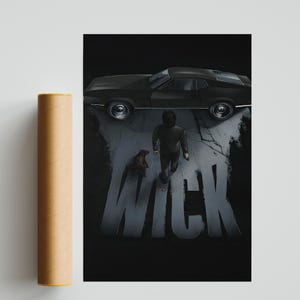 John Wick Poster, Photography Prints, John Wick Print, Keanu Reeves Poster, Home Decor, Office Wall Decor, Living Room Decor