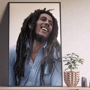 Affiche Bob Marley, impression Bob Marley, art mural Bob Marley, décoration d'intérieur Bob Marley, cadeaux Bob Marley, Bob Marley pour elle et lui