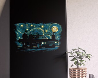 Supernatural Poster, Wall Art, Wall Prints, Home Decor, Kraft Paper Print, Gift Poster, TV Series Poster, Wall Art, Home Decor, Her Him