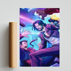 John Wick Poster, Photography Prints, John Wick Print, Keanu Reeves Poster, Home Decor, Office Wall Decor, Living Room Decor