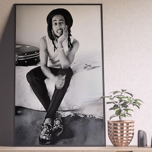 Affiche Bob Marley, impression Bob Marley, art mural Bob Marley, décoration d'intérieur Bob Marley, cadeaux Bob Marley, Bob Marley pour elle et lui