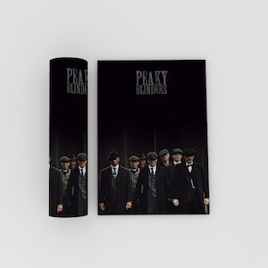 Peaky Blinders Poster, Peaky Blinders Print, Peaky Blinders Wall Art, Peaky Blinders Home Decor, Peaky Blinders 2013 Tv SERİUS Gifts,Her Him
